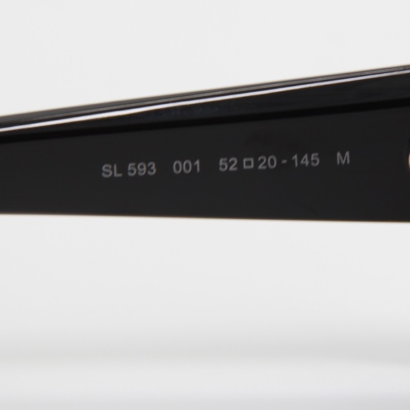 NEW SAINT LAURENT SL593 001 WOMEN BLACK BROWN SUNGLASSES SL 593 - Picture 9 of 11